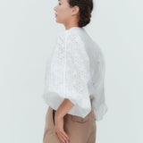 (yori) Mitsuba Puff Blouse