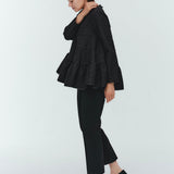 Double Cloth Pin Tuck Pants