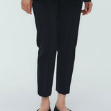 Double Cloth Pin Tuck Pants