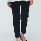 Double Cloth Pin Tuck Pants