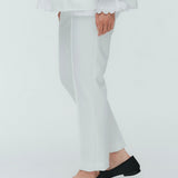 Double Cloth Pin Tuck Pants +