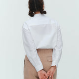 (yori) Ruffle Gather Blouse