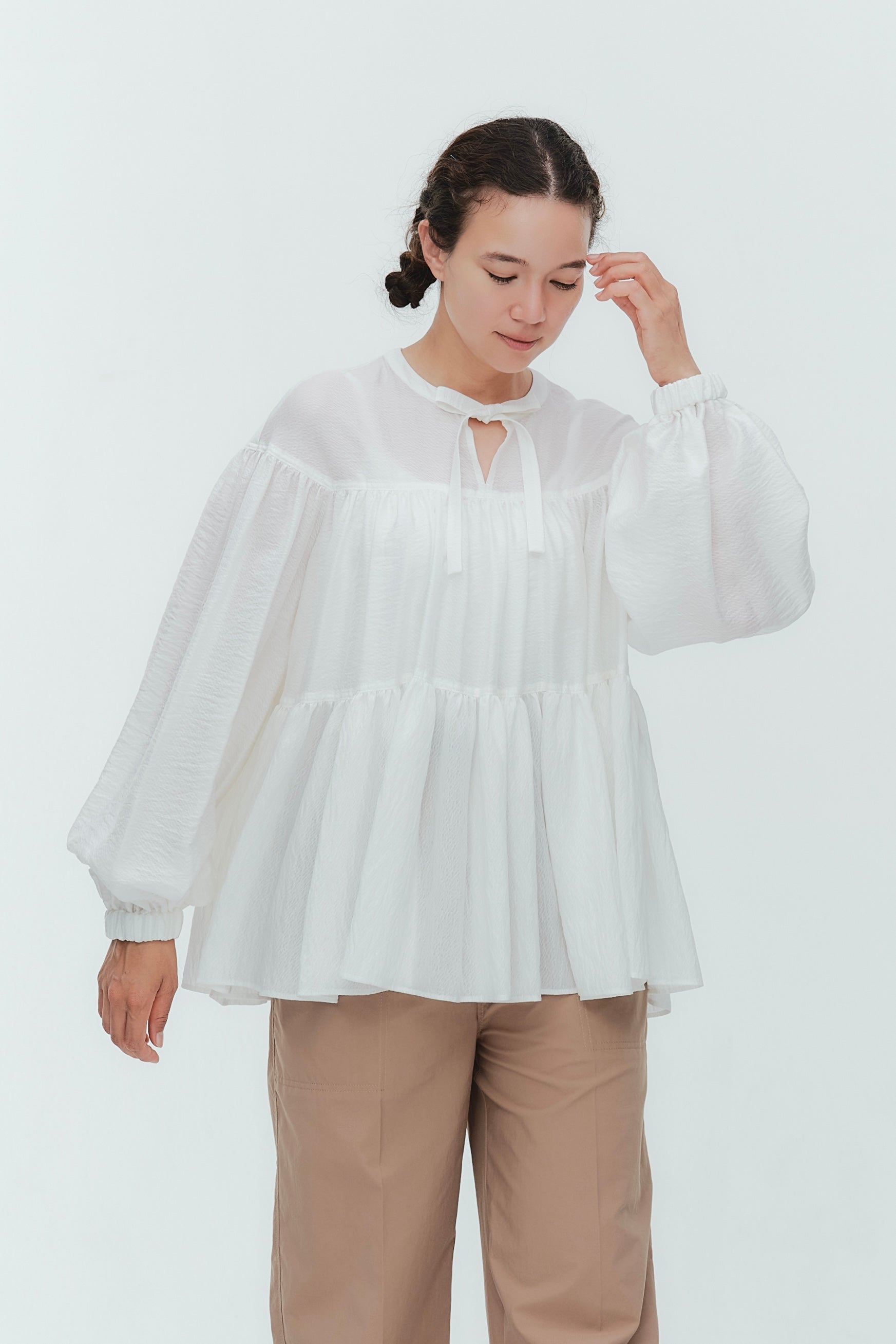 yori shirocon アネモネブラウス36 yori / shirocon Official Global Store | Made in Japan Womenswear