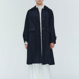 (shirocon) PONY A-Line Coat