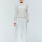 Double Tuck Linen Pants