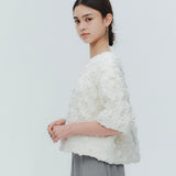 (shirocon) Fluffy Quilted Blouse