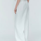 Double Tuck Linen Pants