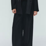 Double Tuck Linen Pants