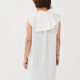 Drape Collar Blouse