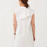 Drape Collar Blouse