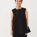 Cotton Tiered Sleeveless Top