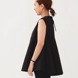 Cotton Tiered Sleeveless Top