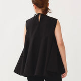 Cotton Tiered Sleeveless Top