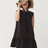 Active UV Water-Repellent Tiered Blouse