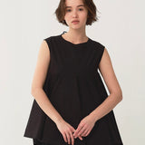 Cotton Tiered Sleeveless Top