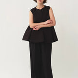 Cotton Tiered Sleeveless Top