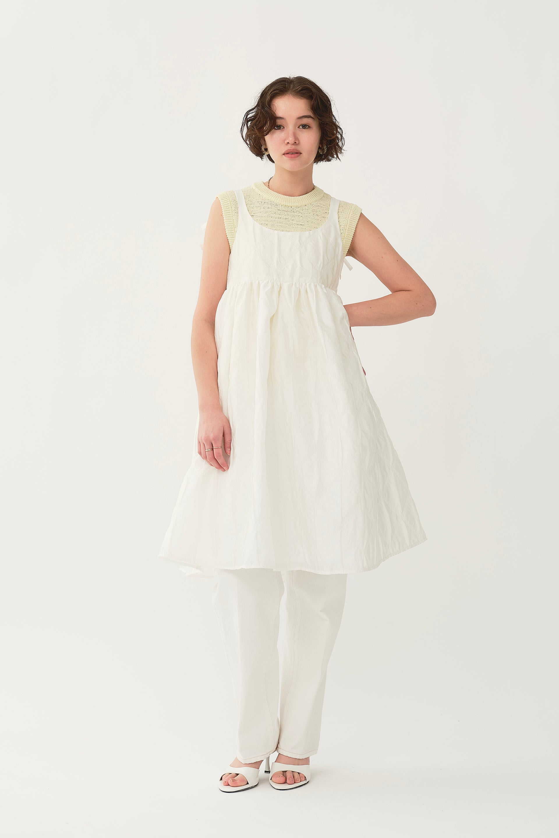 Prism Jacquard Dress