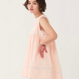 Petite Lace Gather Blouse