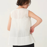 Ruffle Embroidery Blouse
