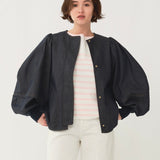 Balloon Denim Blouson