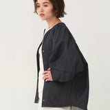 Balloon Denim Blouson