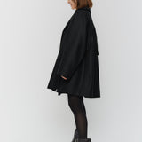Melton Fringe Flare Coat
