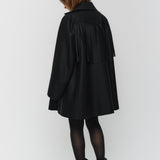 Melton Fringe Flare Coat