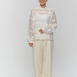 Mille-feuille Lace Blouse