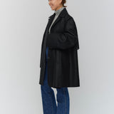 Melton Fringe Flare Coat