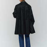 Melton Fringe Flare Coat