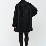 Melton Fringe Flare Coat