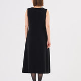 Sheer Sleeve Black Formal Set