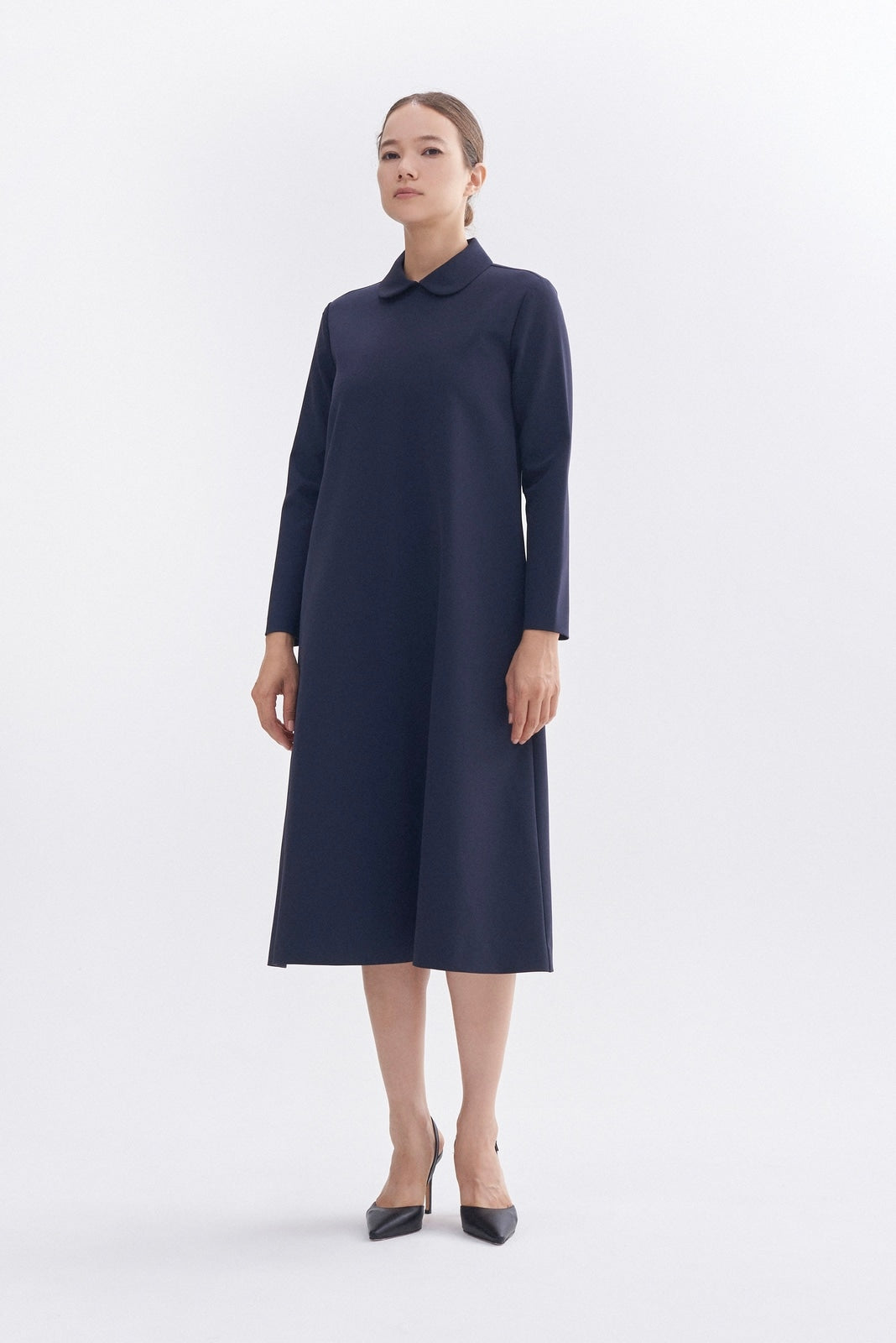 Round Collar Dress