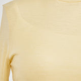 Back Open Turtleneck Cut-and-Sewn