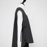 V-neck Ribbon Gilet