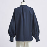 Whipped Collar Blouse