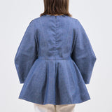 Origami Denim Blouse