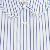Mini Frill Stripe Shirt