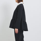 Round Collar Dress Blouse