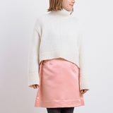 PONY Satin Short Skirt