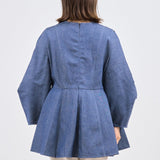 Origami Denim Blouse