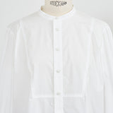 Back Ribbon Gathered Blouse