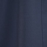 Tuck Shoulder Handsome Blouse Solid
