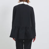 Round Collar Dress Blouse