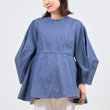 Origami Denim Blouse