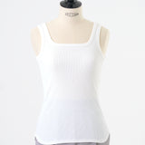 Square Ribbed Tank Top