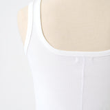 Square Ribbed Tank Top