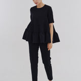 Silky Tiered Blouse