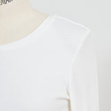Shoulder Pad Backless Long Tee