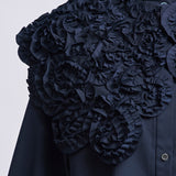 Whipped Collar Blouse